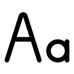 font icon for illustration