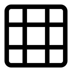 grid icon for illustration