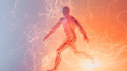 Obraz premium 11. Balancing act: The delicate equilibrium of electrolytes in the body.