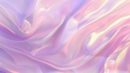 Obraz premium Processed collage of Iridescent fabric trendy cloth holographic texture. Background for banner, backdrop or texture for 3D mapping