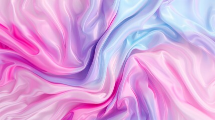 Obraz premium Processed collage of Iridescent fabric trendy cloth holographic texture. Background for banner, backdrop or texture for 3D mapping