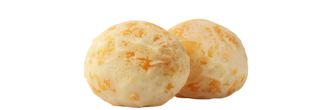Traditional Brazilian Cheese Bread Pao de Queijo Display
