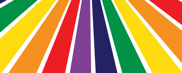 Celebrating pride month. Pride wavy line. LGBTQ Pride Flag Colours. concept for LGBTQ+ community in pride month. banner, cover, poster, flyer, brochure, sale, web. vector illustration