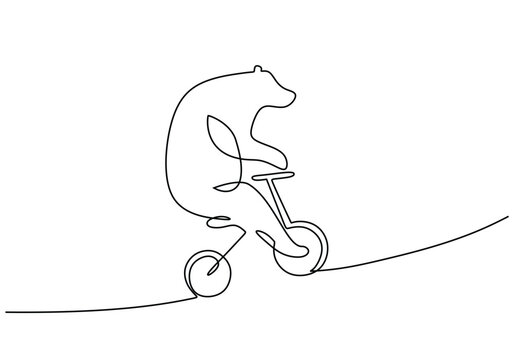 recommend clip art: One continuous line drawing style isolated on white background. Festival carnival vector.