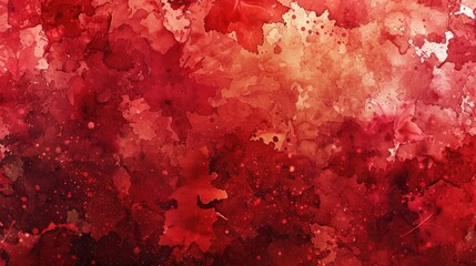 Artistic Impact of Painting Fall Hue Background Vibrant Red Blotchy Paint Abstract Ink Art Nature Inspired Background Creative Animal Design Festive Holiday Celebration Winner backdrop