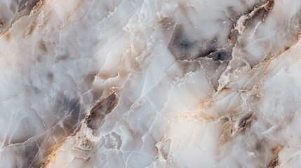 Close-up shot of natural marble texture showcasing intricate veins and subtle color variations. The timeless design exudes luxury and sophistication, making it perfect for a desktop wallpaper.