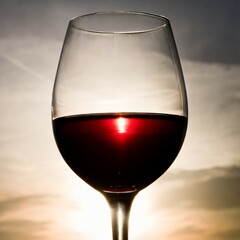 A glass of fine red wine, ideal for moments of indulgence.