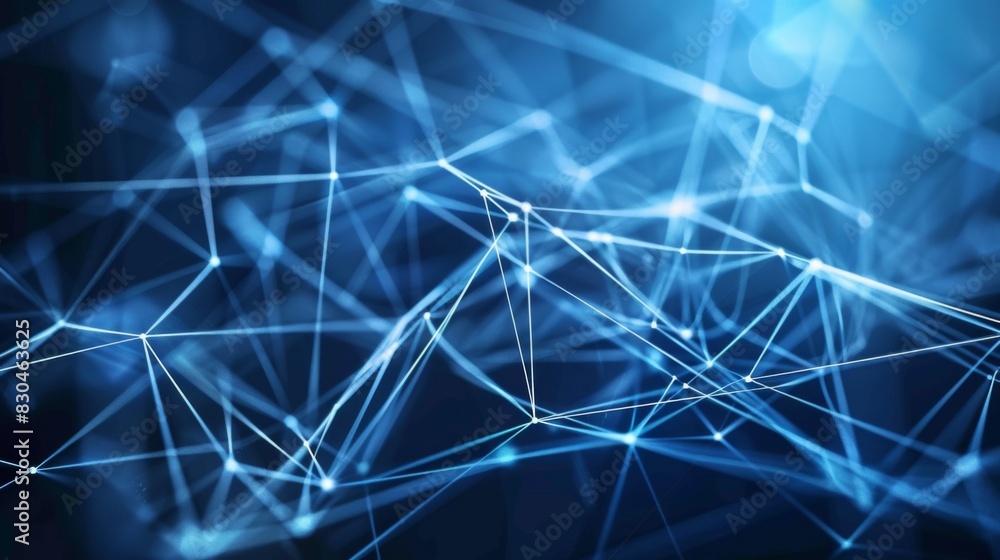 Fototapete abstract digital background with binary code and ai algorithms: visual representation of machine lea