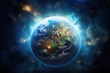 Fototapeta premium Earth space earth astronomy.