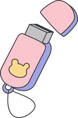 Trendy Flashdisk Doodle
