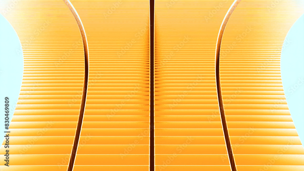 Poster abstract endless digital road background. design. flying faster and faster above bending futuristic 