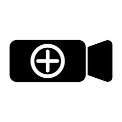 add video glyph icon style