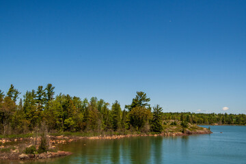 lake and forest