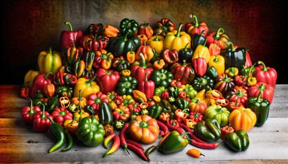 A Symphony of Bell Peppers