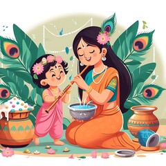 Krishna Janmashtami hindu  Festival