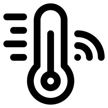recommend clip art: smart temperature icon