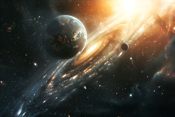 Fototapeta premium astrology illustration decoding the secrets of the stars 