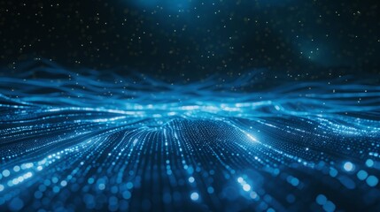 blue abstract technology background of high speed global data transfercomputing.	