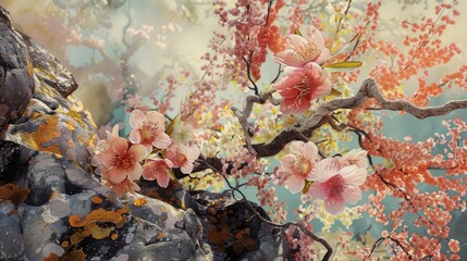 Spring Blossoms Vibrant Display of Nature s Beauty