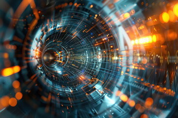 Fototapeta premium 3d background abstract, technology abstract background