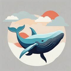 dolphin in sky