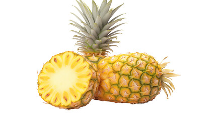 Fresh and beautiful pineapple.