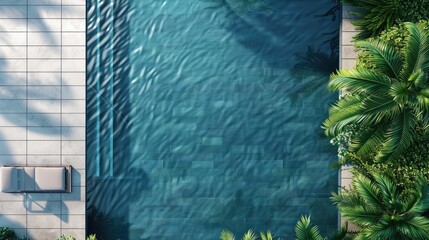 Swimming pool boundary description