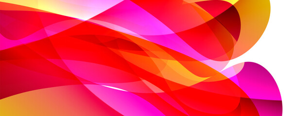 Colorful curve design concept. Vector Illustration For Wallpaper, Banner, Background, Card, Book Illustration, landing page