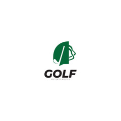 Golf Logo Design vector Template