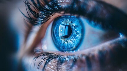 1 Replace of a person's eye with an eye for concisen