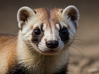 Fototapeta premium Black-footed ferret