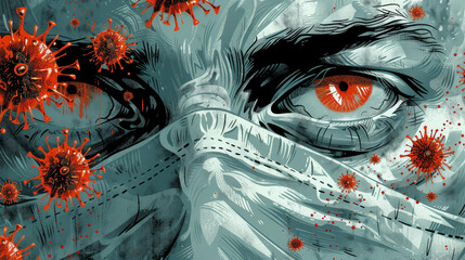 Discover the power of Viral Vigilance in healthcare marketing campaigns with engaging content and vibrant illustrations.