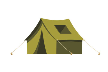 Green Camp tent vector. Green camping Tent © DOBRYI VECHIR STUDYA