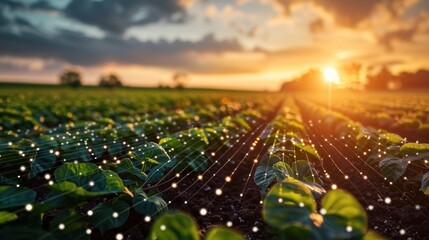 Unravel the tapestry of data woven by IoT sensors, revealing the intricate patterns of crop health and soil vitality.