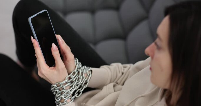 Research into digital slavery chains