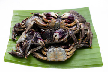 Preserved crabs for ingredient thai food
