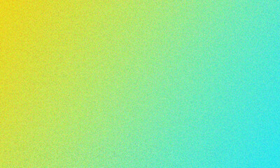 Green and blue summer fresh gradient with grain texture. Vector illustration