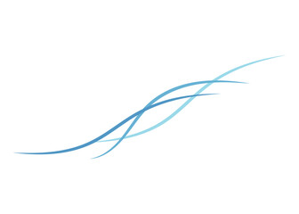 そよ風のイラスト