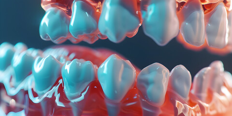 Educational Human Tooth Model Showing Cracks and Oral Health Solutions, Advanced Dental Care