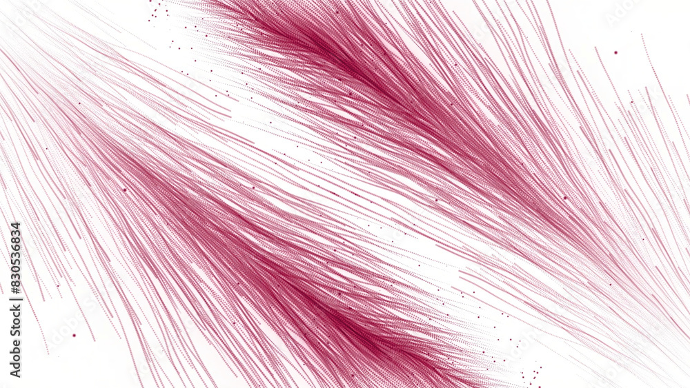Aufkleber abstract delicate feathers created by many narrow lines. motion. flying particles and sketch like dr
