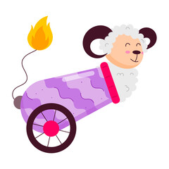 Eid Day Flat Style Stickers
