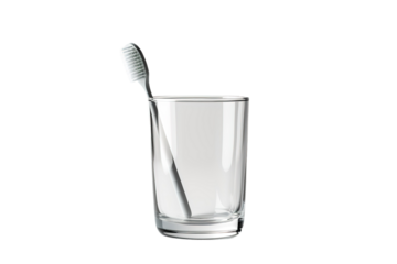 The Toothbrush Conundrum on White or PNG Transparent Background.