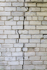 An old wall texture of abandoned house. Historical building rions in Latvia, Europe.
