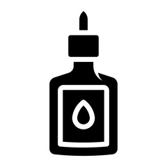 glue glyph icon
