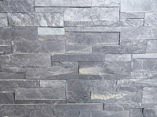 Brick wall grey stone design texture background 