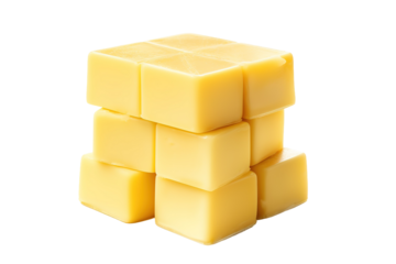 Delicate Balance: A Tower of Sunshine on White or PNG Transparent Background.