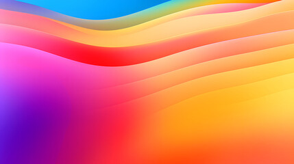 Obraz premium Digital colorful wavy gradient curve abstract graphic poster PPT background
