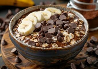 Delicious Overnight Oats for Breakfast Generative AI
