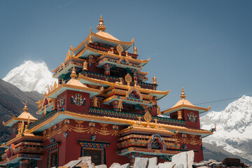 Monastery Syala Village Manaslu Circuit