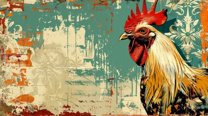 Boost your marketing with this essential poultry object  Feathered Excellence is ideal for all your illustration needs.